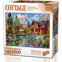 Ks Games 2000 Parça Dağ İnziva Yeri Puzzle
