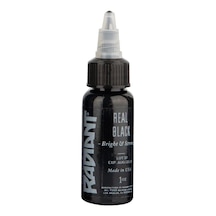 Real Black - Radiant Tattoo Dövme Boyası - 1oz/30ml