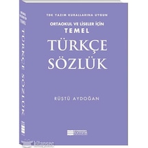 Ortaokul Ve Liseler İçin Türkçe Sözlük - Evrensel İletişim Yayınl