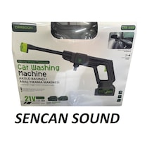 Carboon Car-8100 21v 20.000rpm 6.000 Mah 7bar Araç Yıkama Makinesi - Sencan Sound 20000pa İki Bataryalı