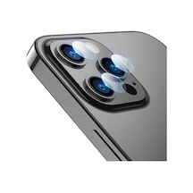 Ally İphone 13 Pro-13 Pro Max Tempered Glass Cam Kamera Koruyucu- 5775