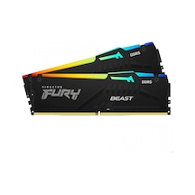 Kingston KF552C40BBAK2/64 64 GB DDR5 5200MHZ CL40 RGB Dual Kit PC Ram