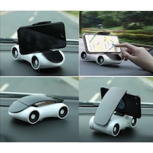 Zensaas41 Araba Tasarımlı Araç İçi Telefon Tutucu 360 Dönebilen Ayarlı Zensaa56 standart