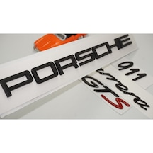 Porsche Carrera 911 Gts Bagaj 3M 3D Abs Yazı Logo Amblem Seti (549169301)