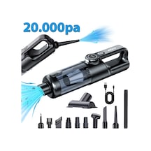 Ezere Powervac1 20000pa Araç İçi Ve Ev Tipi Şarjlı Vakum Süpürge
