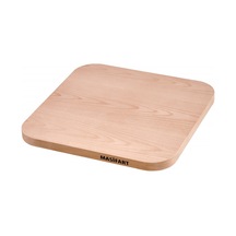 Masifart Thad Kare Bistro Tabla Cilasız Ham Ahşap