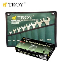 Troy 21508 Açık Ağız Anahtar Takımı - 8 Parça 6-22Mm N11.2980