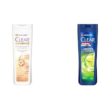Clear Kil Terapisi Arınmış Ve Yumuşak Saçlar Kepeğe Karşı Etkili Şampuan 350 Ml 1 Clear Men Maksimum Ferahlık Yağlı Saç Derisi İçin Limon Özlü Kepeğe Karşı Etkili Şampuan 350 Ml 1
