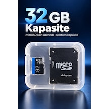 Sd Adaptörlü 32 Gb Microsd Hafıza Kartı