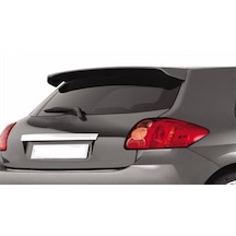 Toyota Auris 2006-2012 Uyumlu Yedek Parça Spoiler Boyasız Fiber
