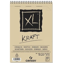 Canson Xl Kraft 90Gr A5 Eskiz Blok