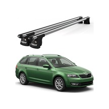 Trio-ı Skoda Octavia Kombi 2005-2007 Uyumlu Kilitli Ara Atkı 120cm Port Bagaj Tavan Barı