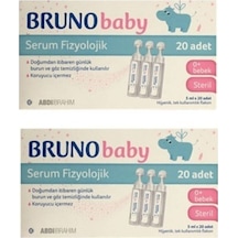 Serum Fizyolojik Damla 5 Ml X 20 Flakon 2 Kutu