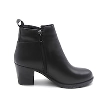 Scavia 578 Doğal Deri Anatomic Doktor Tavsiyeli Kadın Bot Sıyah Siyah