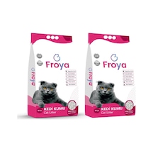 Bebek Pudralı Topaklanan Bentonit Kedi Kumu, 10l X 2