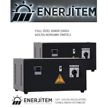 Full Bakır Sargı,regülatör 15 Kva Monofaze Servo,korumalı