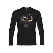 Daft Punk Siyah Erkek Sweatshirt