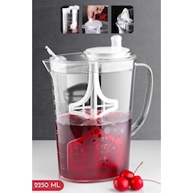 Aqua Mix Karıştıcılı 2250 Ml Ayran, Limonata Vb. Sürahi