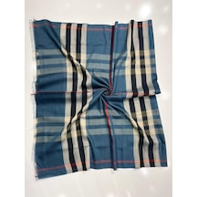 Burbery Ekose Şal Spor Saçak - 2 912