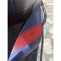 Motosiklet Özel Yeni Sticker Pcx Kırmızı