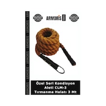 Özel Seri Kondisyon Aleti Clm-3 Tırmanma Halatı 3 Mt Çok Renkli