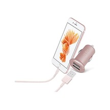Sbs 5513 2 Mini Girişli Usb Araç Şarj Cihazı, Pembe