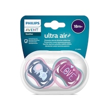 Philips Avent Ultra Air Emzik +18 Ay 2li Kız Scf349/22 Çok Renkli