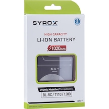 Nokia Bl 5C Pil Batarya Syrox Marka