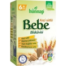 Hünnap Keçi Sütlü Bebe Bisküvisi 400 Gr