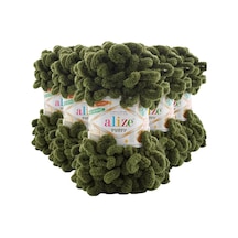 Alize Puffy Puffy 620 İpliği - 5 Adet Peluşlu 264250946