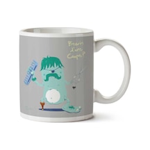 French Pirate Hairdresser Monster İki Tarafı Baskılı Kupa Bardak