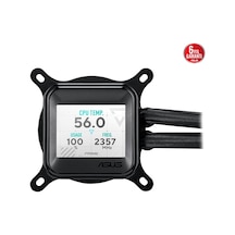 Asus 360mm Lcd Prıme Slc Iı 360 Argb Am5-1851p Sıvı Soğutmalı İşlemci Fanı / 90rc01w1-b0eay0