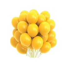 12 Inç Standart Boy Pastel Balon 50 Adet Hardal A