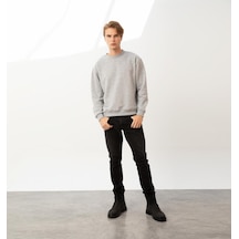 Nors Fenrir Sweatshirt Açık Gri Melanj 001