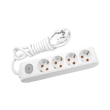 Multi-let Dörtlü Priz Anah Top Kablolu Ç.k. 1 Mt 1