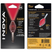 Inova Microlight Micro Led Kırmızı Işık Şeffaf Gövde