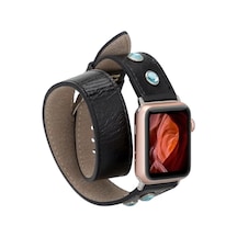 Apple Watch Uyumlu Deri Kordon 38-40-41mm Dt Ft Rst1 Diğer