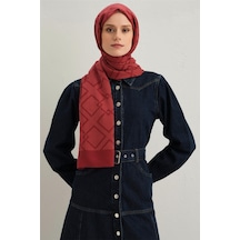 Armine Tencel İpek Zincir Desen Şal 32109 Yeşil