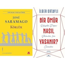 Jose Saramago Korluk + Bır Omur Nasıl Yasanır 2 Set
