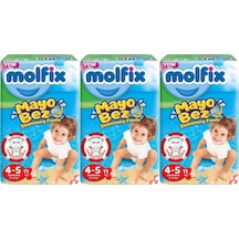 Molfix Swimming Pants Mayo Bez 4 - 5 Numara 9 15kg 33 Adet 3'lü
