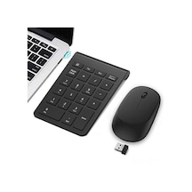 Jeemson 2.4g Kablosuz Dijital Klavye Ve Fare Seti - Sessiz Tip, Estabil Bağlantı, Ev/ofis Kullanıma Uygun