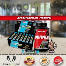 Hardline L-Karnitin Matrix 3000 Mg + Burner Kombinasyonu Form (442742225)