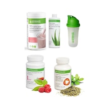 Set Ahududu Beyaz Çikolatalı Shake-aloe Suyu-50 Gr Ahududu Çay- Thermo Complete Ve Shaker