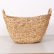 Sabad 48x30x32 Cm. Su Sümbülü Oval Sepet Bej