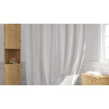 Günce Banyo Duş Perdesi 5026 Beyaz Çift Kanat 2X100X200Cm Çok Renkli