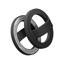 Spigen Caseology Magsafe Destekli Modeller İle Uyumlu Telefon Tutucu Halka Nano Pop Mag Fit Ring Siyah - Afa07060 Spige