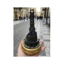 Eselya3d Yüzüklerin Efendisi Baraddur, Lord Of The Rings, Sauron'un Gözü Biblo, Barad Dur Kale