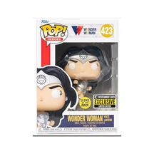 Funko Pop Wonder Woman 80th Anniversary White Lantern Glow-in-the-dark Pop