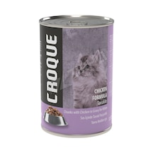Croque Tavuk Etli Konserve Yavru Kedi Maması 400 Gr