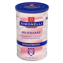 Simonelli Çilekli Milkshake 1 KG